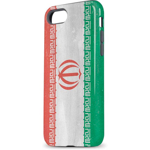 Iran Flag Distressed iPhone 7 Pro Case